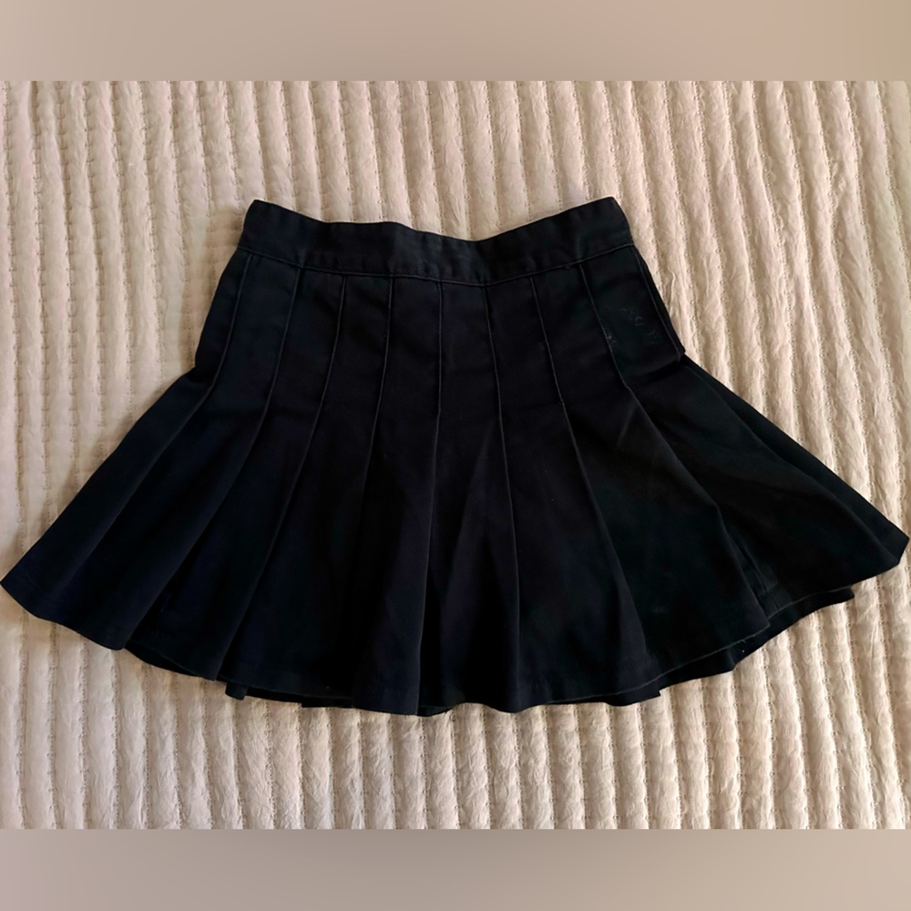 Brandy Melville Black tennis skirt